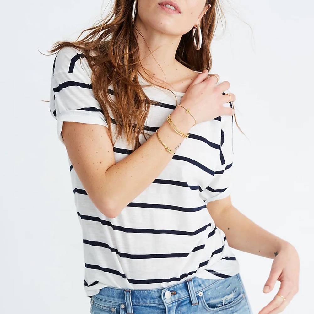 Madewell Whisper Cotton Tee - Size S